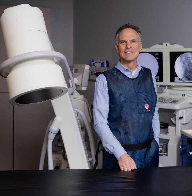 Dr. Michael Jaffe, MD at his pain management practice in Murray, Utah